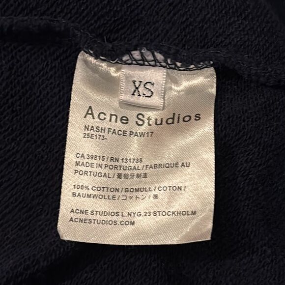 Acne Studios Unisex Fagen Berry Hoodie - Picture 6 of 9